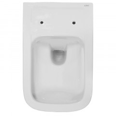 Унитаз подвесной Azario Pavia 550х350х375 безободковый, с сидением микролифт (AZ-2005)