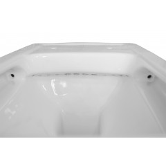 Унитаз подвесной Azario Pavia 550х350х375 безободковый, с сидением микролифт (AZ-2005)