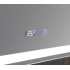 Зеркало-шкаф AZARIO Фиджи 50 508х756х140 c подсветкой и диммером + часы (LED-00002361)