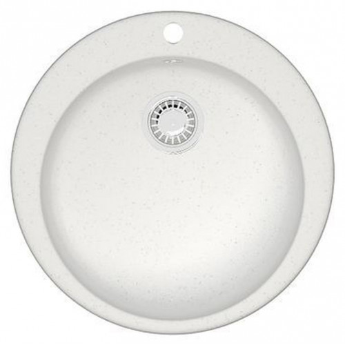 Кухонная мойка AZARIO Vital 507x507x200 искусственный мрамор, цвет Белый (CS00078342)
