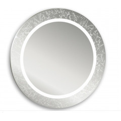 Зеркало AZARIO Лаго-8 Д770 c подсветкой и диммером, сенсорный выключатель, подогрев+Bluetooth (LED-00002395)