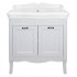 Комплект Тумба Azario CAROLINA 90/2 900х870х500 с раковиной Victorian 90 (Kale), патина, ЗОЛОТО (CS00089972)