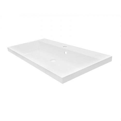 Комплект Azario Тумба Viola 80/2 подвесная БЕЛЫЙ МАТОВЫЙ под раковину Астория 80 (CS00097143)