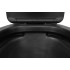 Унитаз-компакт Azario Black Queen 370х605х800 безободковый, с быстросъемным сиденьем микролифт, черный матовый (AZ-8380)