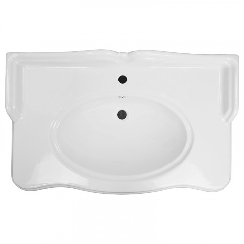 Комплект Тумба Azario CAROLINA 90/2 900х870х500 с раковиной Victorian 90 (Kale), патина, ЗОЛОТО (CS00089972)