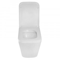 Унитаз подвесной Azario Mona 530x360x365 безободковый, в комплекте с сидением микролифт (AZ-0057)