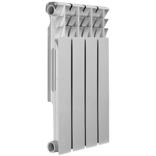 Радиатор биметаллический AZARIO BM500/80 4 секции, белый (BM500/80/4)
