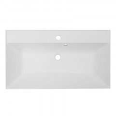 Комплект Azario Тумба Viola 80/2 подвесная БЕЛЫЙ МАТОВЫЙ под раковину Астория 80 (CS00097143)