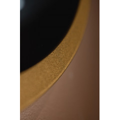 Зеркало Azario Monaco-GOLD d770 бесконтактный сенсор, золотая рамка (LED-00002766)