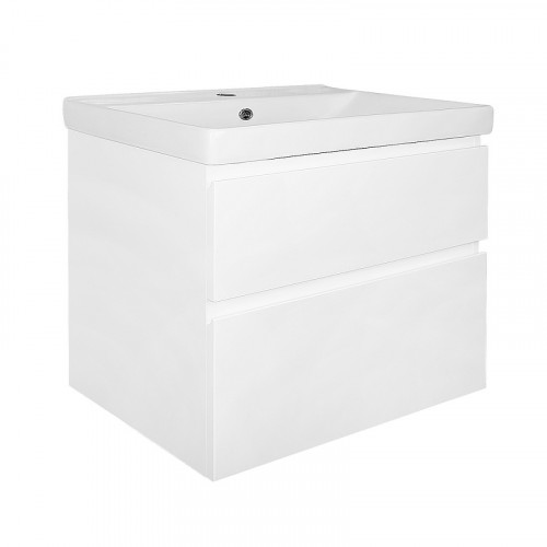 Комплект Azario Тумба Мила 60 600х670х475 подвесная, с раковиной Tempo 60 (CS00091362)