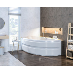Ванна акриловая Azario Олимп 150х90 пристенная, левая (ОЛВ0001)
