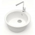 Кухонная мойка AZARIO Vital 507x507x200 искусственный мрамор, цвет Белый (CS00078342)