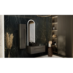 Зеркало AZARIO Арракис 480х1450 c подсветкой и диммером, бесконтактный сенсор (LED-00002500)