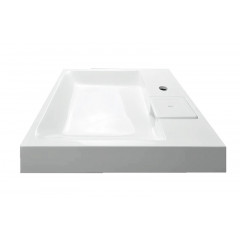 Раковина подвесная Azario Element 595х490х75 литьевой мрамор, белая (CS00082280)