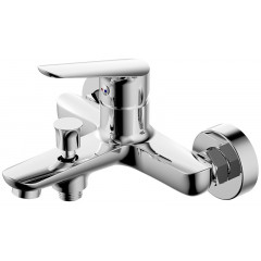 Смеситель для ванны AZARIO CAMPO с ручным душем, керамический картридж, хром (AZ-KX238275C)