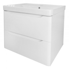 Комплект Тумба Azario LOTOS 60/2 615*480*570 подвесная с раковиной Monte 60 (CS00083929)