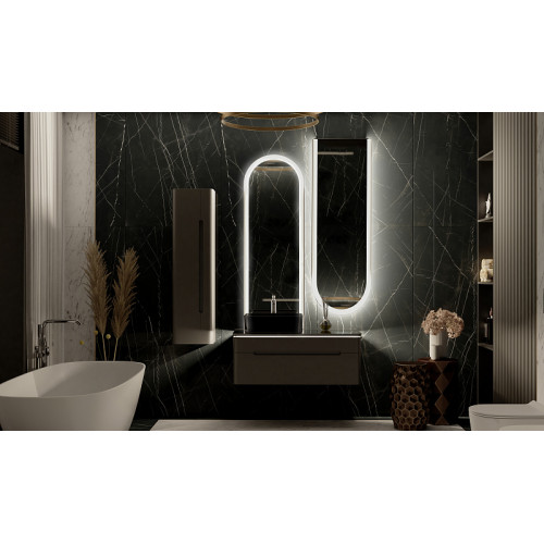 Зеркало AZARIO Арракис 480х1450 c подсветкой и диммером, бесконтактный сенсор (LED-00002500)