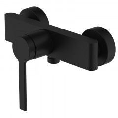 Смеситель для душа Azario VINCENTE с ручным душем, керамический картридж, без излива, черный матовый (AZ-VRZ338326PA)