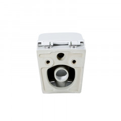 Унитаз подвесной Azario Teramo 490х340х350 безободковый, с сиденьем микролифт (AZ-0052)