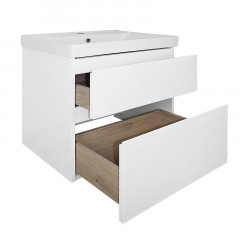 Комплект Azario Тумба Мила 60 600х670х475 подвесная, с раковиной Tempo 60 (CS00091362)