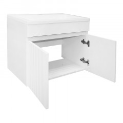 Комплект Тумба Azario Serenada 60 600х400х550 подвесная, с раковиной Люнокс 60, белый (CS00096723)