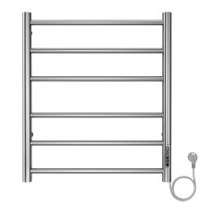 Полотенцесушитель электрический AZARIO PARMA 500/600 6 секций, диммер справа, хром (AZ10856)