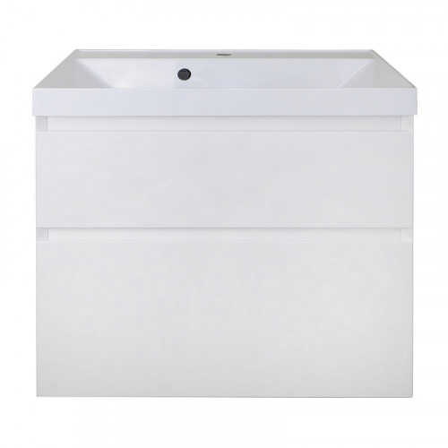 Комплект тумба Azario Velluto 70 700х450х660 подвесная, с раковиной Slim 70, белый матовый (CS00088602)