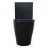 Унитаз-компакт Azario Black Queen 370х605х800 безободковый, с быстросъемным сиденьем микролифт, черный матовый (AZ-8380)