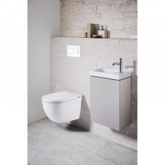 Сет AZARIO инсталляция с панелью смыва + унитаз Fora с сиденьем микролифт+клавиша-0012, белый (AZ-8010-1000+AZ-8200-0012+AZ-0017 E-R)