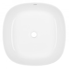 Раковина-чаша Azario 450х450х140 накладная, округлая, белый глянец (AZ-2269)
