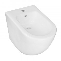 Биде напольное Azario Grado 360х560х410 санфаянс, белый (AZ-2141C)