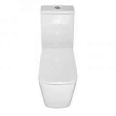 Унитаз-компакт Azario Ferra 365х650х785 напольный, безободковый, с быстросъемным сиденьем микролифт (AZ-1015)