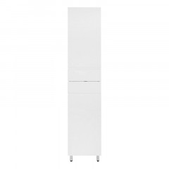 Пенал Azario Эстима 40 400х320х1970 напольный, левый, белый глянец (CS00094558)