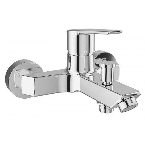 Смеситель AZARIO ENZO для ванны с коротким изливом, хром (AZ-15710501)