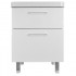 Комплект Тумба Azario Ника 60 Н 600х475х850 напольная, с раковиной Monte 60 (CS00082788)
