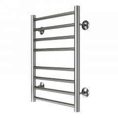 Полотенцесушитель водяной AZARIO PARMA 400/600 8 секций, нижнее/диагональное подключение, 1/2", хром (AZ10146S)