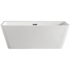 Ванна акриловая Azario OXFORD 1700х830х650, пристенная, в комплекте с сифоном и металлической рамой (OXF17083)