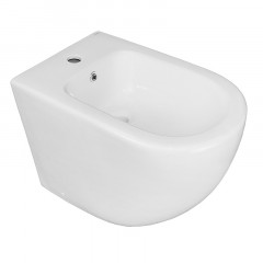 Биде напольное Azario Grado 360х560х410 санфаянс, белый (AZ-2141C)