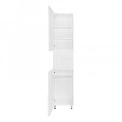 Пенал Azario Эстима 40 400х320х1970 напольный, левый, белый глянец (CS00094558)