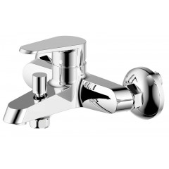 Смеситель для ванны AZARIO CASTELO с ручным душем, керамический картридж, хром (AZ-VJC238274C)