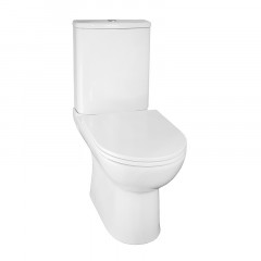 Унитаз-компакт Azario Kano 370х630х800 напольный, безободковый, в комплекте с быстросъемным сиденьем микролифт (93590)