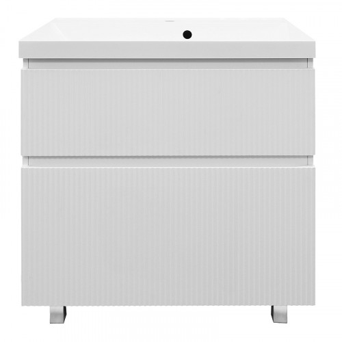 Тумба Azario Viola 80/2Н напольная БЕЛЫЙ МАТОВЫЙ БЕЗ РАКОВИНЫ Астория 80 (CS00096728)