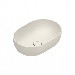 Catalano SFERA Раковина 50x35 h16 накладная, без отв. под смеситель, покрытие Cataglaze+, цвет Lino Satinato
