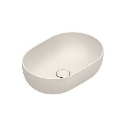 Catalano SFERA Раковина 50x35 h16 накладная, без отв. под смеситель, покрытие Cataglaze+, цвет Lino Satinato
