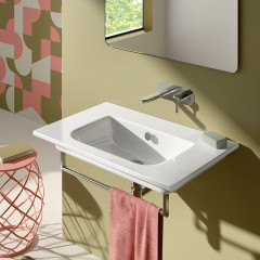 Catalano ITALY Раковина 80x50, с 1 отв. под смеситель, покрытие Cataglaze+, цвет белый глянцевый