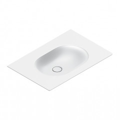 Catalano SFERA Раковина консоль 75x50, без отв. под смеситель, покрытие Cataglaze+, цвет белый матовый