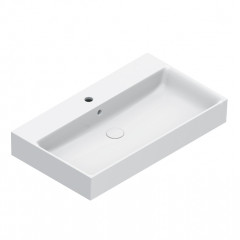 Catalano PREMIUM Раковина 80x47, с 1 отв. под смеситель, покрытие Cataglaze+, цвет белый глянцевый