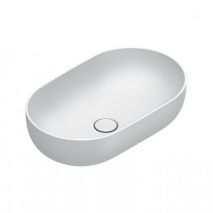 Catalano SFERA Раковина 60x37 h16 накладная, без отв. под смеситель, покрытие Cataglaze+, цвет белый матовый
