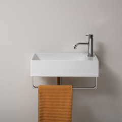 Catalano PREMIUM Раковина 50x25, без отв. под смеситель, покрытие Cataglaze+, цвет белый глянцевый