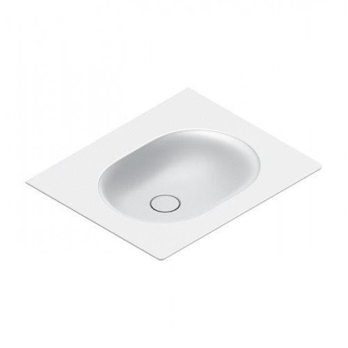 Catalano SFERA Раковина консоль 60x50, без отв. под смеситель, покрытие Cataglaze+, цвет белый матовый